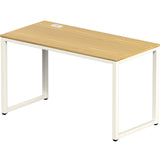 SHW 48" Home Office Computer Desk, 24" Deep, Oak SHW