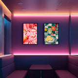 2 Pack Paint by Number Adults, Poker Paint by Numbers Kit for Adults Beginners, DIY Crafts Acrylic Painting by Number Kits Couple for Gifts Home Decor 12x16 Inch hkejoi