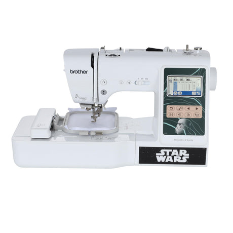 Brother LB5500S Star Wars 2-in-1 Combo Sewing & Embroidery Machine, 16.5 x 7.76 x 12.09 inches, White Brother