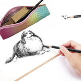 Heshengping 26 Pack Sketching Set Drawing Pencils Kit Art Supplies Include Graphite Charcoal Professional Pencils Set Cute Portable case for Artists Adults Beginners Artist Heshengping