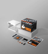 DGCZYXGL Clear Shoe Box with Smart Control Doors and LED Lights, Clear Shoe Storage Boxes Stackable, Sneaker Boxes, Shoe Display Case, Shoe Storage for Closet, Entryway (4 Pcs) DGCZYXGL