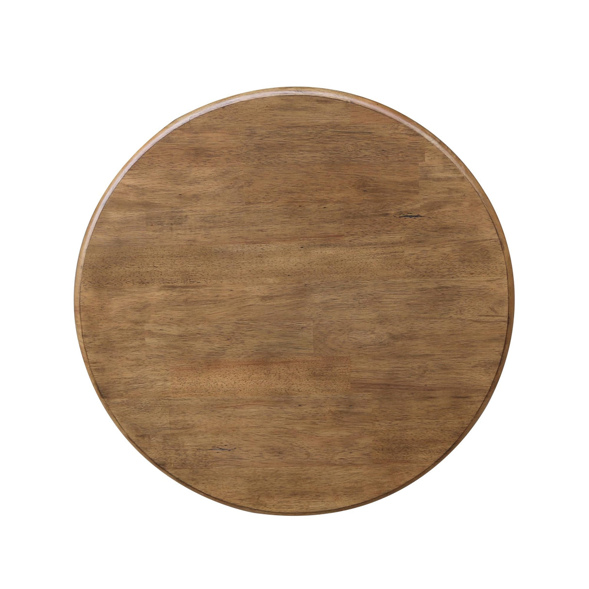 IC International Concepts International Concepts 30-inch Round Top Pedestal Dining Height Table, Distressed Hickory/Stone IC International Concepts