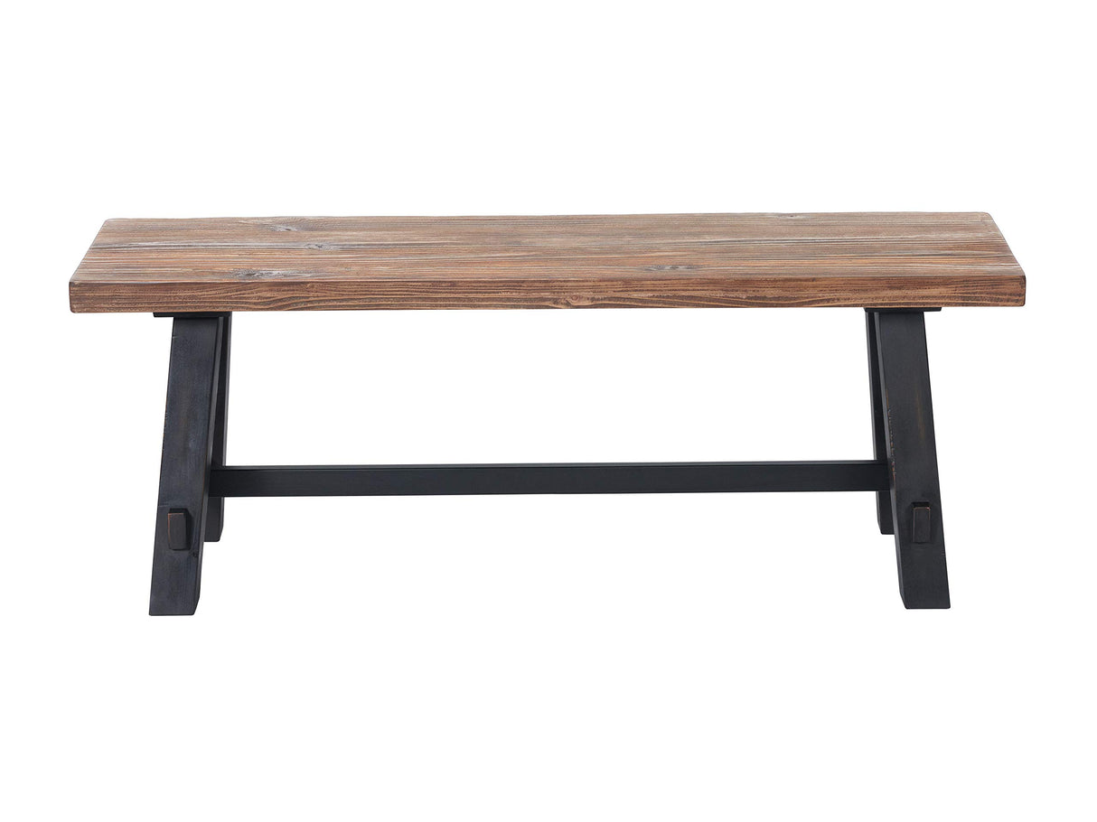 Alaterre Furniture Adam 48" L Solid Wood Bench Alaterre Furniture