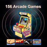 EASEGMER Mini Arcade Game Machines for Kids with 156 Classic Portable Handheld Video Games 16 Bit 2.8 Inches Screen Travel Gaming Electronic Toys Novelty Gift for Boys and Adults - Yellow EASEGMER