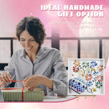 Fuyoooo 2 Sets DIY Vase Mosaic Painting Kit DIY Mosaic Arts and Craft Kits Mosaic Tiles DIY Crafts with Vase Flower Mosaic Accessories Creativity Handmade Artwork for Adults Home Decoration Fuyoooo