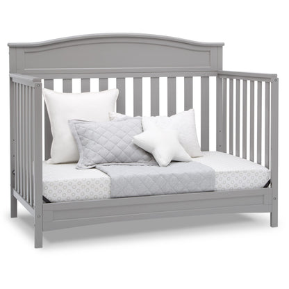 Delta Children Emery 4-in-1 Convertible Baby Crib, Pack of 1, Grey