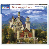 White Mountain Puzzles Neuschwanstein Castle - 1000 Piece Jigsaw Puzzle, 144 months to 1188 months White Mountain
