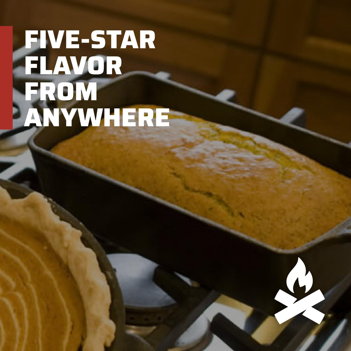 Camp Chef Home Seasoned Cast Iron Bread Pan Camp Chef