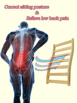 LTCCDSS 1PCS Sauna Canadian Hemlock | S-Shape Design - Slip-Resistant - Non-Toxic - Comfortable - Sauna Accessories Kit Apply to Barrel or Infrared Sauna (20.5 in * 13 in) LTCCDSS