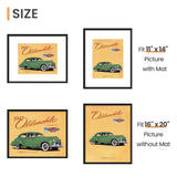 upsimples 16x20 Picture Frame, Display Pictures 11x14 with Mat or 16x20 Without Mat, Wall Hanging Poster Frame, Black, 1 Pack upsimples