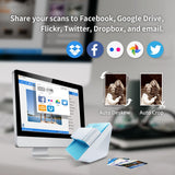 Plustek Photo Scanner ePhoto Z300, Scans 4x6 inch Photos in 2 Seconds, Auto crop and deskew with CCD Sensor, Supports Mac and PC plustek