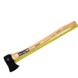 Proxima 3.5 lbs Single Bit Axe with 33 inches Hickory Wood Handle, Heavy Duty 5 inches High Carbon Steel Curved Blade 1005982294 OHIY