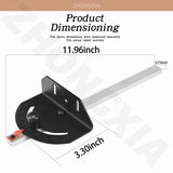 Upgraded 5140032-78 Replacement Table Saw Miter Gauge (0.75" wide) for De-Walt DW745 DWE7480 DW744 Table Saws ZHONGXIA