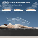 BEDLORE King Mattress Topper, Viscose Made from Bamboo Soft Pillow Top Mattress Pad, Thick Mattress Cover for Back Pain Relief with 6-18 inches Deep Pocket BEDLORE