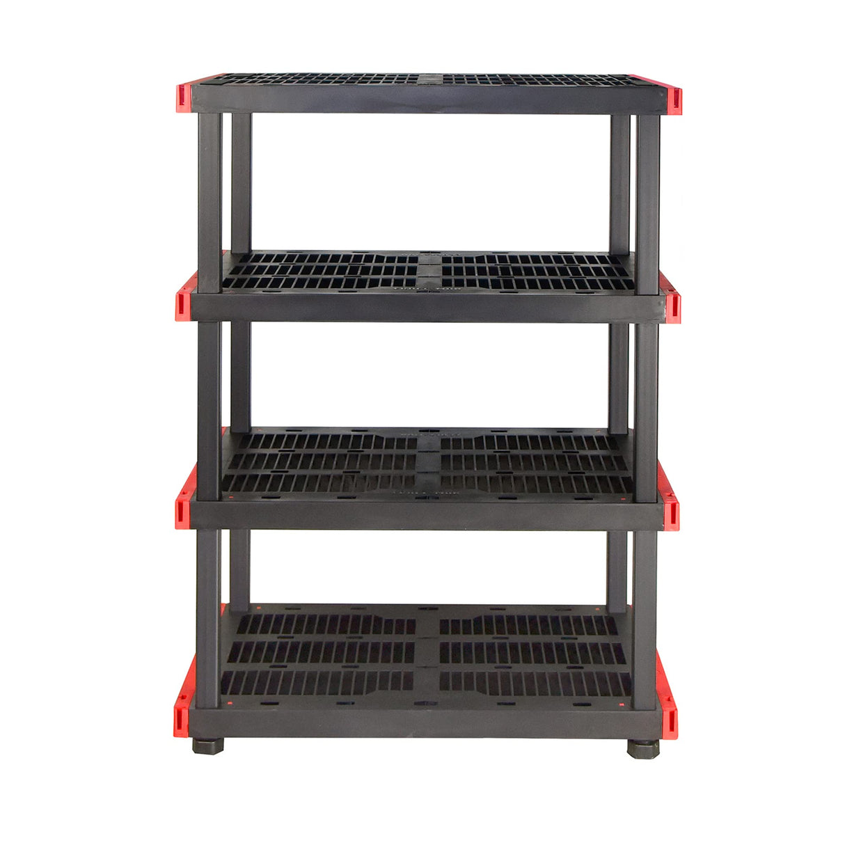 CX Craftsman, 4-Tier Highly Durable Storage Rack, 200lbs/shelf, (55”H x 40”W x 24”D), Interlocking Shelving Unit and Weather-Resistant Design, American Made Garage Shelf CX