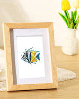 PeakLuv 12 Pcs Small Diamond Art Kits Sea Animals, Fishes Diamond Painting Kits, Mini Diamond Art Kits for Adults, DIY Square Drill Mini Gem Painting 1-Hour Painting for Home Desktop Decor, 6X7in PeakLuv