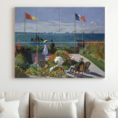 JBER Art Acoustic Panels, 8 Pack Acoustic Panels for Wall Decoration With Self Adhesive, Sound Absorbing Panels for Recording Studio, Soundproof Wall Panels, 45X36inch (BALCONY OF SAN ADRES)