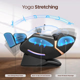 CASINTA 3D Massage Chairs Full Body and Recliner - 53.5 Extend Sl Track Shiatsu Massage Chair - 2 Zero Gravity,11 Massage Techniques,Core Heating & 22 Airbag, Smart Foot Rollers,Ai Voice, Yoga Mode CASINTA