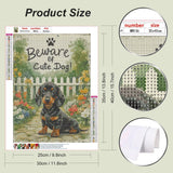 WSLWXSHM Diamond Painting Kits for Adults Dachshund Dog, Animal Round Full Drill Diamond Art Kits, 5D DIY Paint with Diamonds Crafts for Home Wall Decoration Gifts 12×16Inch WSLWXSHM