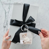 Framendino, 16 Pack Sublimation Blank Keychain Glitter PU Leather Square Rectangle Heat Transfer Key Fob Key Chain for DIY Craft Making Silver Framendino