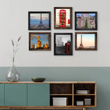 SESEAT 8x10 Picture Frame Rustic Brown, Display Pictures for Wall and Tabletop, 1 Pack SESEAT