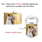 Sublimation Fridge Magnet Bottle Opener Blanks, Personalized Photo Gifts Heat Transfer for Party Favors Wedding Bestman DIY Craft Supplies (5PCS-Blank) CozyCabin