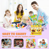 Air Dry Clay for Kids - Modeling Clay Kits, Ultra Light & Soft, Safe & Non-Toxic, 10 Boxes DIY Model Magic Clay 60 Colors with Sculpting Tools und Tutorials, Creative Art Crafts Toys Gifts Boys Girls LOUFOR