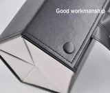 Kenpal Sunglasses Storage Organizer Holder Foldable Travel Case with 5 Slot Compartments for Multiple Glasses (Black) Kenpal