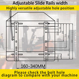SEATIN Universal Forklift Seat W/Switch,Retractable Safety Belt fits Toyota Forklift Aftermarket,Tractor,Skid Loader,Excavator,Dozer,Backhoe,Telehandler,UTV,ATV SEATIN