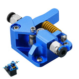 3D Printer Extruder for Ender 3 Dual Gear Filament Bowden Extruder, Aluminum Drive Feeder Upgrade Kit,Compatible with Creality Cr-10s Cr10s Pro Ender-3 Ender 3pro Ender 5 (Dual Gear Extruder) Xirbbo