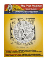 Aunt Martha's Iron On Transfer Patterns for Stitching, Embroidery or Fabric Painting, Days of the Week Patterns, Set of 5 Aunt Martha's