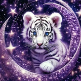 Anuver Tiger Diamond Painting Kits for Adults, 5D DIY Diamond Art Kits for Beginners, Full Drill Diamond Painting Kits for Home Wall Decor, 12x12 Inch Anuver