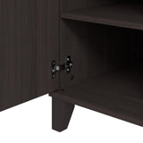 Bush Furniture Somerset 54W Office Desk with Drawer and Storage Cabinet in Storm Gray | Computer Table for Home Office Workspace Bush Business Furniture