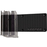 Keeper MG Magnetic Ammunition Holder for Gun Magazines and Clips, Organize Mount in Your Gun Safe, Locker Cabinet, Vault, Ultimate Ammo Storage Accessories for Handgun, Oistol and Rifle Mags, Black KEEPER MG