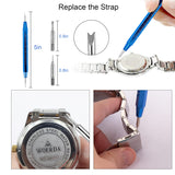 XOOL Watch Repair Kit - 210 Pcs, Battery Replacement & Case Opener Tools, Link Pin Tool Set with Carrying Case & Manual XOOL