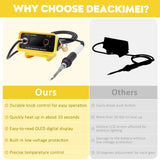 Deackimei Cordless Soldering Iron Station for Dewalt 20V Max Battery, Temperature Adjustable, Auto Sleep & Low Voltage Protection, °C/ºF Conversion, OLED Digital Display, Lead-Free Solder (Tool Only) Deackimei