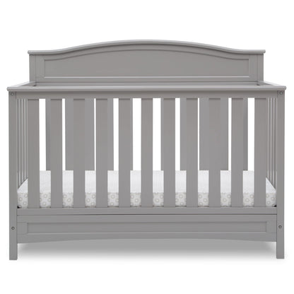 Delta Children Emery 4-in-1 Convertible Baby Crib, Pack of 1, Grey - WoodArtSupply