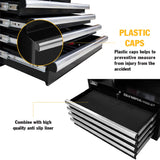 Olympia Tools Portable Metal Tool Chest Box with Drawers - 26" Tool Chest Cabinet Ball Bearing Slide Drawers Locking Storage Garage Toolbox Organizer Olympia Tools