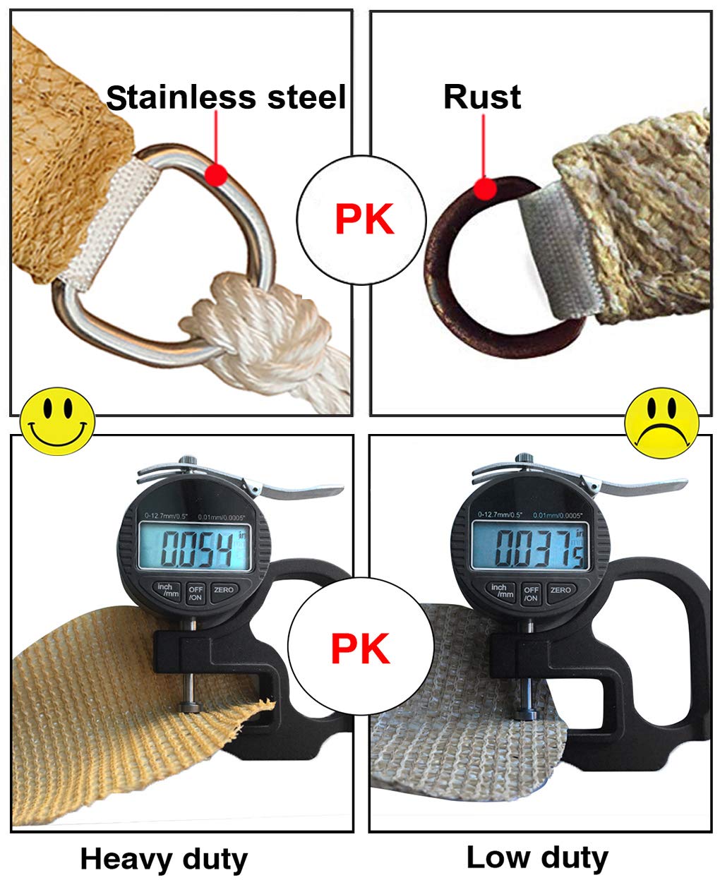 Outdoor Sun Shade Sail Canopy, 10' x 14' Rectangle Shade Cloth Patio Cover - UV Resistant Sunshade Fabric Awning Shelter for Deck Yard Garden Carport (Sand Color) DIIG