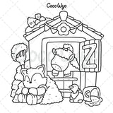 Little Cuddles: Coloring Book for Adults and Teens Featuring Cute Animal Friends for Relaxation (Cozy & Cute Coloring) Independently Published
