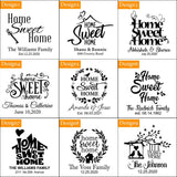 Housewarming Gifts, Personalized Cutting Board for Men, Parents, Couples, Newlyweds, New Home Decor, New Apartment, First Home - Home Sweet Home ZOSUN