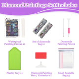 MAXBYE Magic Book Diamond Paintings Kits for Adults, 5D DIY Diamond Art Kits, Full Drill Diamond Dots Paintings with Diamonds Gem Art, Diamond Paintings Kit for Home Décor Items, 12x16in MAXBYE