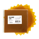 Gizmo Dorks Kapton Tape (Polyimide) for 3D Printers and Printing, 6.25 x 6.25 inches, 10 Sheets per Pack Gizmo Dorks