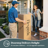 FP FLEXPEDIC Full Mattress, 14 Inch Cooling Gel Memory Foam Mattress, Breathable Hybrid Pocket Spring Firm 7-Zone Matelas, Pressure Relief, Fiberglass-Free & CertiPUR-US, No Odor FP FLEXPEDIC