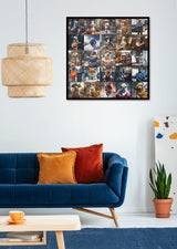 Working Dog Puzzles 1000 Pieces for Adults, Animal Jigsaw Puzzle Charming Dogs, Funny Puppy Bulldog Jigsaw Puzzle Family Collage Puzzles for Home Decoration BBOLDIN