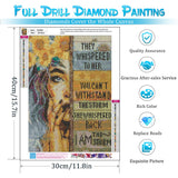 Inspirational Diamond Painting Kits for Adults - 5D Diamond Art Kits for Adults Kids Beginner, DIY Full Drill Diamond Dots Paintings with Diamonds Picture Gem Art Crafts for Adult Decor 12x16inch CEUHROG