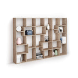 Iacopo M Modern Oak Bookcase - Versatile Storage Solution for Home and Office Mobili Fiver