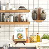 Cookbook Stand, Stylish Recipe Book Holder, Wooden Cookbook Holder, Multifunctional Photo Picture Frame Display Stand Cook Book Holder Stand for Home Kitchen Counter Tabletop Decor Openfly