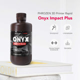 phrozen Onyx Impact Plus 3D Printing Resin, Strong & Tough, Ideal for Tabletop Gaming and Prosumer DIY Makers, Made in USA (1KG) phrozen