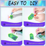 6 Pack 5D Cow Diamond Painting Kits for Kids Beginners,Cute Animals DIY Diamond Art Kit for Kids,Full Round Drill Big Gem Art for Kid,Home Wall Decoration 6X6 inch Acelii